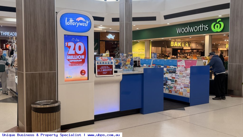 2 Lotto Kiosk in the same shopping centre.